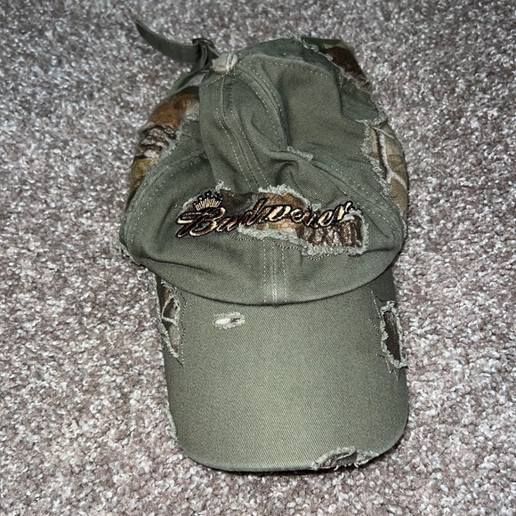 Budweiser Other - Budweiser camouflage adjustable hat